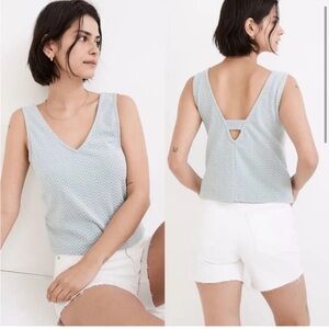 Madewell V neck tank